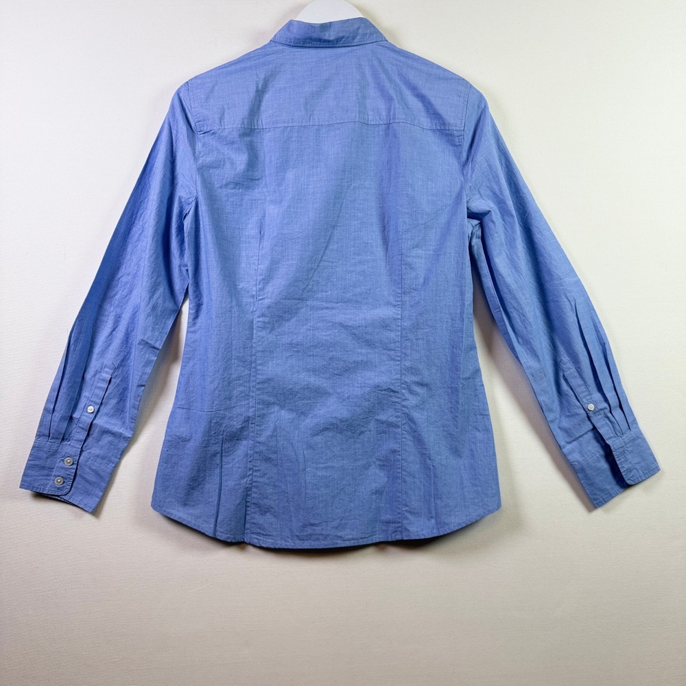 J.CREW Blue Re-Imagined Cotton Long Sleeve Button‎ Down Shirt Size S - Picture 2 of 7